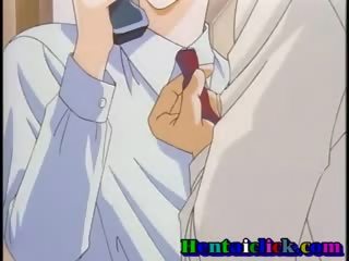 Kívánós hentai buzi fiú jelentkeznek dörzsölte és szar