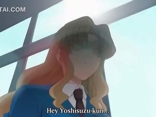 Anime sekolah gangbang dengan yang tidak bersalah remaja gadis