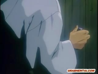 Japanese Hentai Girl Caught And Hard Poked By Old Pervert Gu