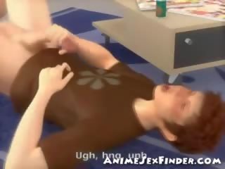 3D Teen Catches Boy Wanking!