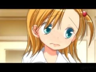 Cilik hentai wings cums for the first time