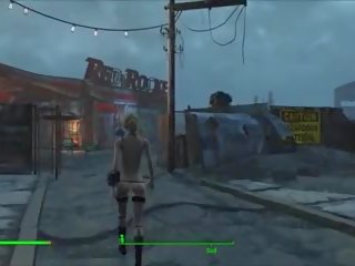 Fallout 4 katsu 和 rowdy atom cats, 免費 性別 電影 00