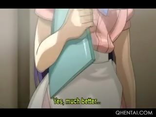 Hentai Teen Maid Sucking Monster Shaft Gets Jizz Shot In
