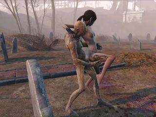 Fallout 4 Cimetery: 4 Mobile HD porn clip 4f