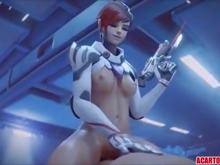 Overwatch sex Compilation with Dva and Widowmaker: adult clip 64